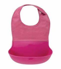 OXO Tot Roll Up Bib - Pink