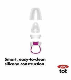 OXO Tot Silicone Self-Feeder 2 Pack - Teal / Navy -Little Unicorn Store oxo tot silicone self feeder 2 pack teal navy 154