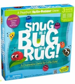 Peaceable Kingdom Snug As A Bug In A Rug Matching Game