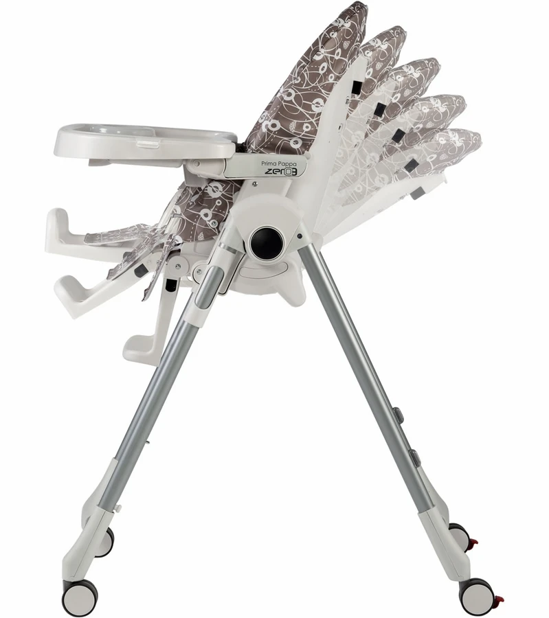 Peg Perego Prima Pappa Zero 3 High Chair - Baby Dot Lilac 4 Peg Perego Prima Pappa Zero 3 High Chair - Baby Dot Lilac - Image 2