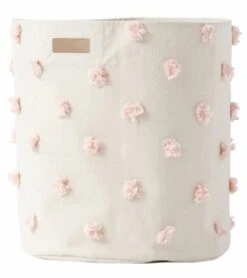 Petit Pehr Pom Pom Basket - Hamper - Blush