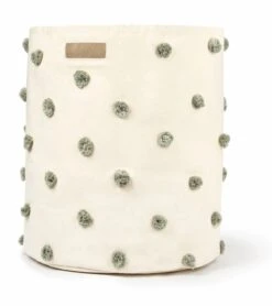Petit Pehr Pom Pom Basket - Hamper - Sage