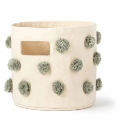 Petit Pehr Pom Pom Basket - Mini - Sage