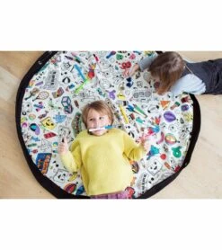 Play&Go Play & Go Toy Storage Bag - OMY Colormap -Little Unicorn Store play go toy storage bag omy colormap 216