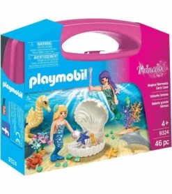 Playmobil Magical Mermaids Carry Case -Little Unicorn Store playmobil magical mermaids carry case 96
