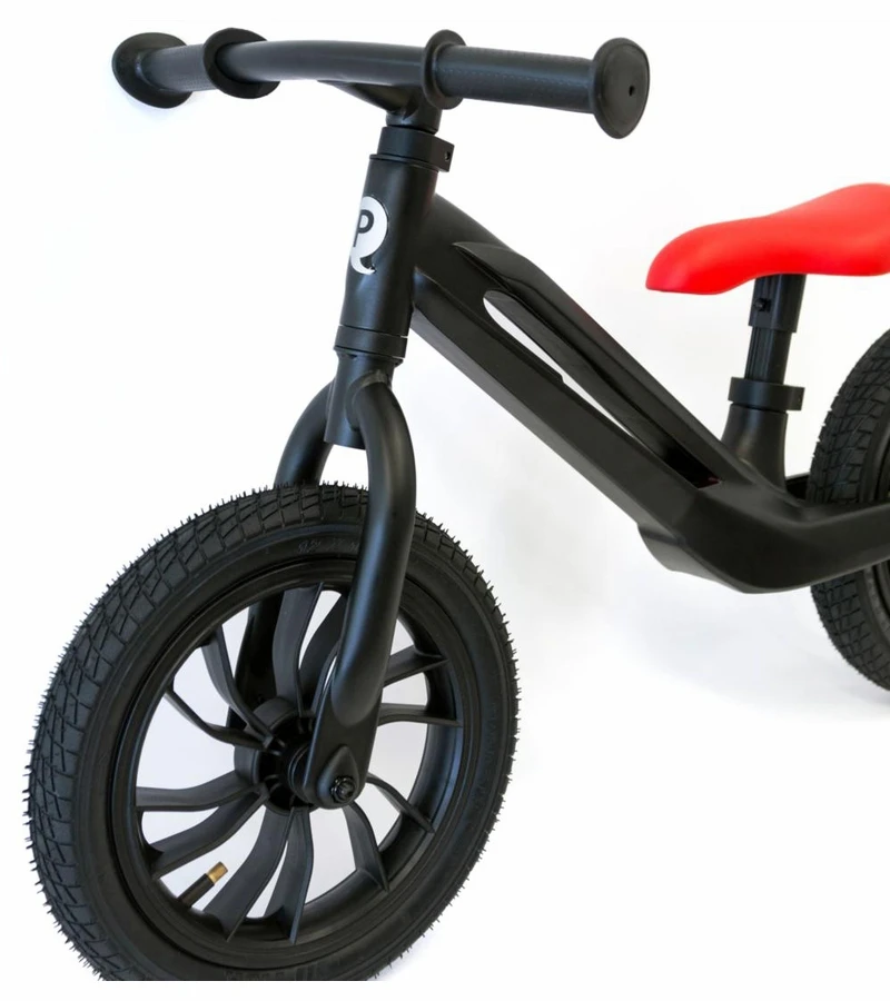 Q Play Racer Balance Bike - Black/Red 5 Q Play Racer Balance Bike - Black/Red - Image 3