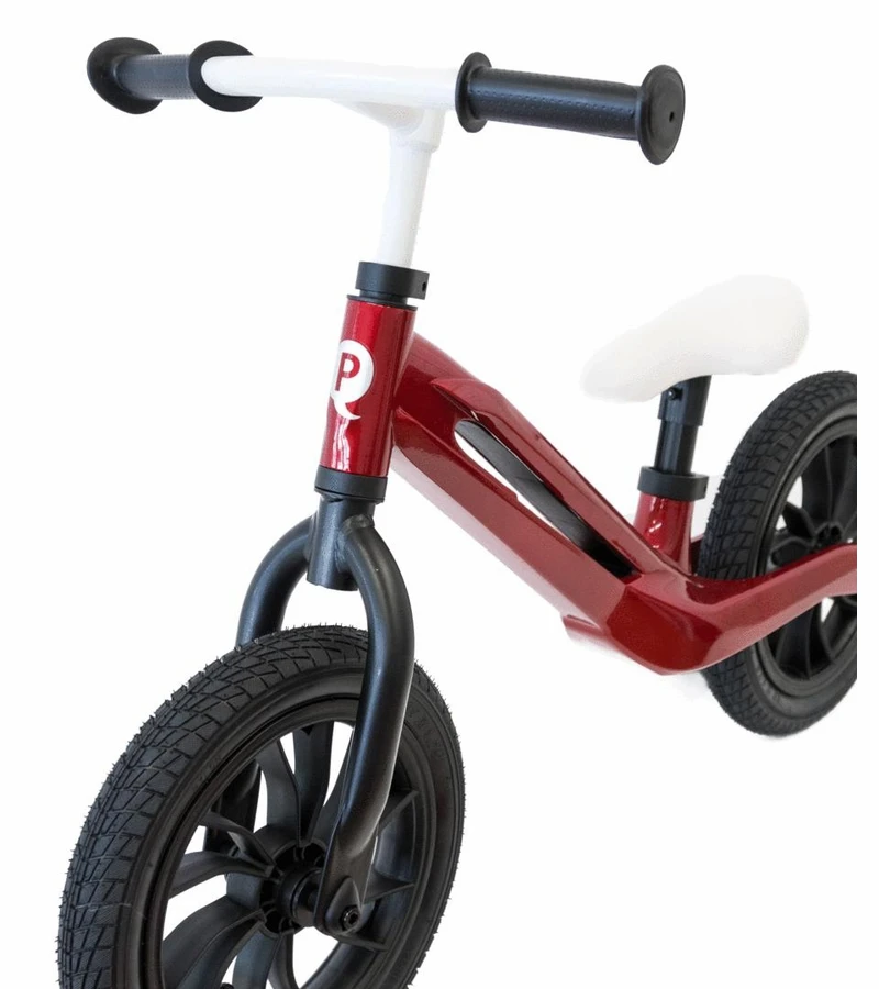 Q Play Racer Balance Bike - Red/White 4 Q Play Racer Balance Bike - Red/White - Image 2