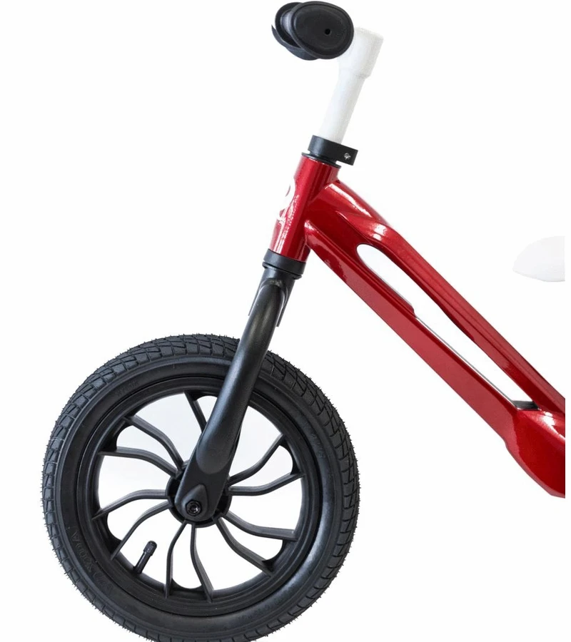 Q Play Racer Balance Bike - Red/White 5 Q Play Racer Balance Bike - Red/White - Image 3
