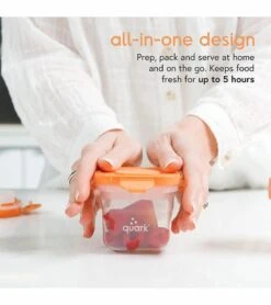 Quark Storii Cooling Food Storage Containers, 3 Pack -Little Unicorn Store quark storii cooling food storage containers 3 pack 7