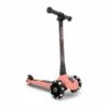 Scoot & Ride HighwayKick3 LED Scooter - Peach
