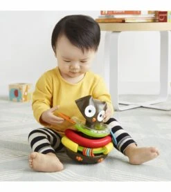 Skip Hop Explore & More Rocking Stacker - Owl 8 Skip Hop Explore & More Rocking Stacker - Owl -Little Unicorn Store skip hop explore more rocking stacker owl 155