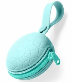 Skip Hop Grab & Go Silicone Pacifier Holder - Teal