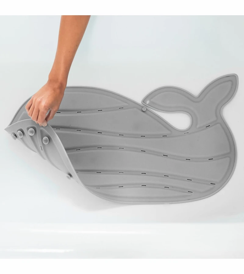 Skip Hop Moby Bath Mat - Grey 6 Skip Hop Moby Bath Mat - Grey - Image 4