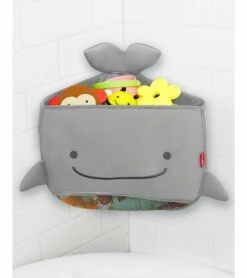 Skip Hop Moby Corner Bath Toy Organizer - Grey -Little Unicorn Store skip hop moby corner bath toy organizer grey 142