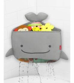 Skip Hop Moby Corner Bath Toy Organizer - Grey -Little Unicorn Store skip hop moby corner bath toy organizer grey 144