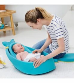Skip Hop Moby Smart Sling 3-Stage Tub - Blue -Little Unicorn Store skip hop moby smart sling 3 stage tub blue 46