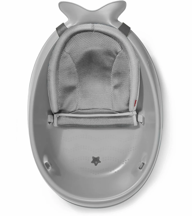 Skip Hop Moby Smart Sling 3-Stage Tub - Grey 5 Skip Hop Moby Smart Sling 3-Stage Tub - Grey - Image 3
