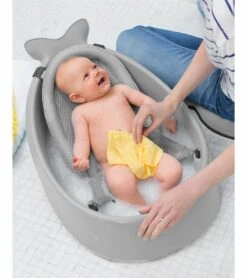 Skip Hop Moby Smart Sling 3-Stage Tub - Grey 13 Skip Hop Moby Smart Sling 3-Stage Tub - Grey -Little Unicorn Store skip hop moby smart sling 3 stage tub grey 166