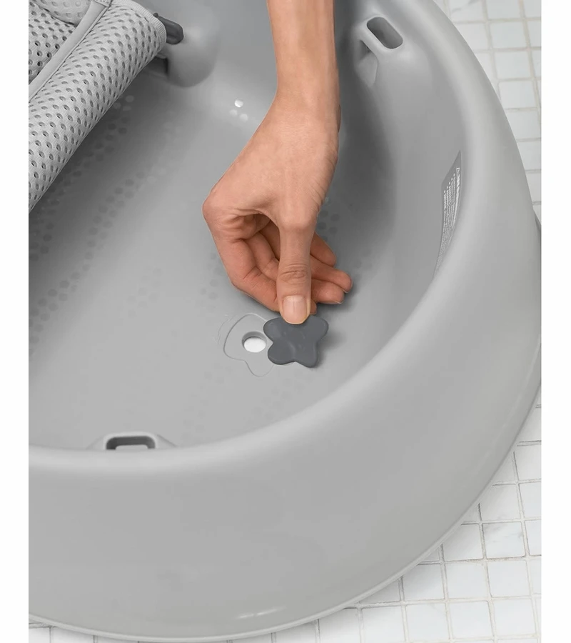 Skip Hop Moby Smart Sling 3-Stage Tub - Grey 9 Skip Hop Moby Smart Sling 3-Stage Tub - Grey - Image 7