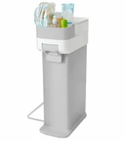 Skip Hop Nursery Style Diaper Pail - Grey