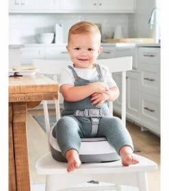 Little Unicorn Store -Little Unicorn Store skip hop sleek seat booster grey white 7