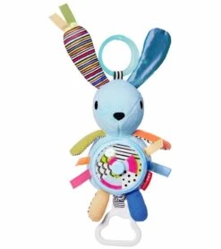Skip Hop Vibrant Village Pull & Spin Activity Bunny