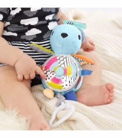 Skip Hop Vibrant Village Pull & Spin Activity Bunny -Little Unicorn Store skip hop vibrant village pull spin activity bunny 235