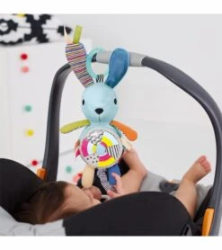 Skip Hop Vibrant Village Pull & Spin Activity Bunny -Little Unicorn Store skip hop vibrant village pull spin activity bunny 238