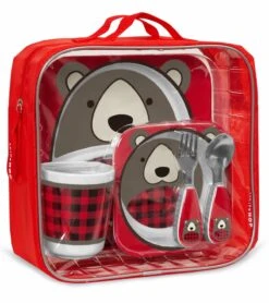 Skip Hop Winter Zoo Mealtime Set - Bear