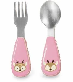 Skip Hop Winter Zoo Mealtime Set - Deer -Little Unicorn Store skip hop winter zoo mealtime set deer 138