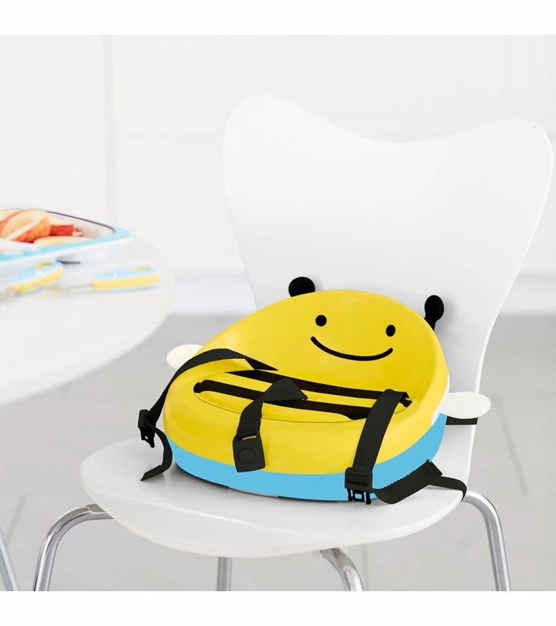 Skip Hop Zoo Portable Booster Chair - Bee 5 Skip Hop Zoo Portable Booster Chair - Bee - Image 3