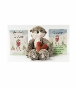 Slumberkins Kin Bundle - Otter - Pebble (Family Bonding)
