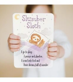 Slumberkins Snuggler Bundle - Sloth (Relaxation) -Little Unicorn Store slumberkins snuggler bundle sloth relaxation 134