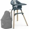 Stokke Clikk High Chair Travel Bundle - Fjord Blue -Little Unicorn Store stokke clikk high chair travel bundle fjord blue 186