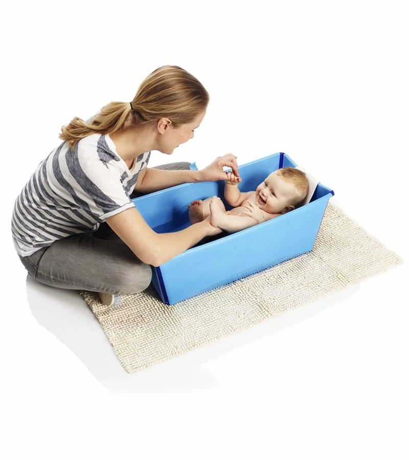Stokke Flexi Bath - Blue 7 Stokke Flexi Bath - Blue - Image 5