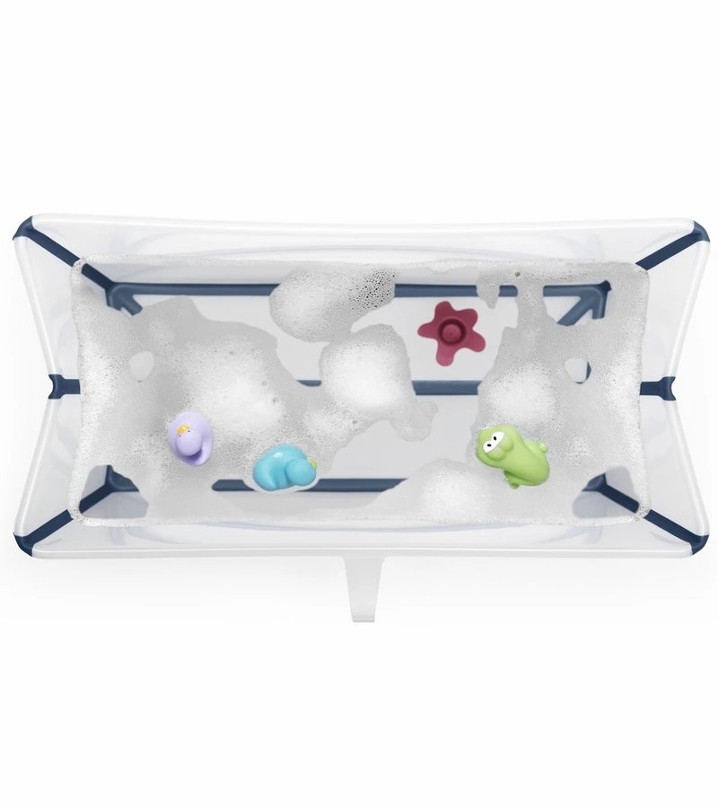 Stokke Flexi Bath Heat Sensitive - Transparent Blue 5 Stokke Flexi Bath Heat Sensitive - Transparent Blue - Image 3