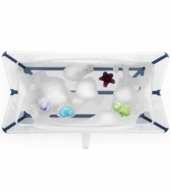 Stokke Flexi Bath Heat Sensitive - Transparent Blue 10 Stokke Flexi Bath Heat Sensitive - Transparent Blue -Little Unicorn Store stokke flexi bath heat sensitive transparent blue 122