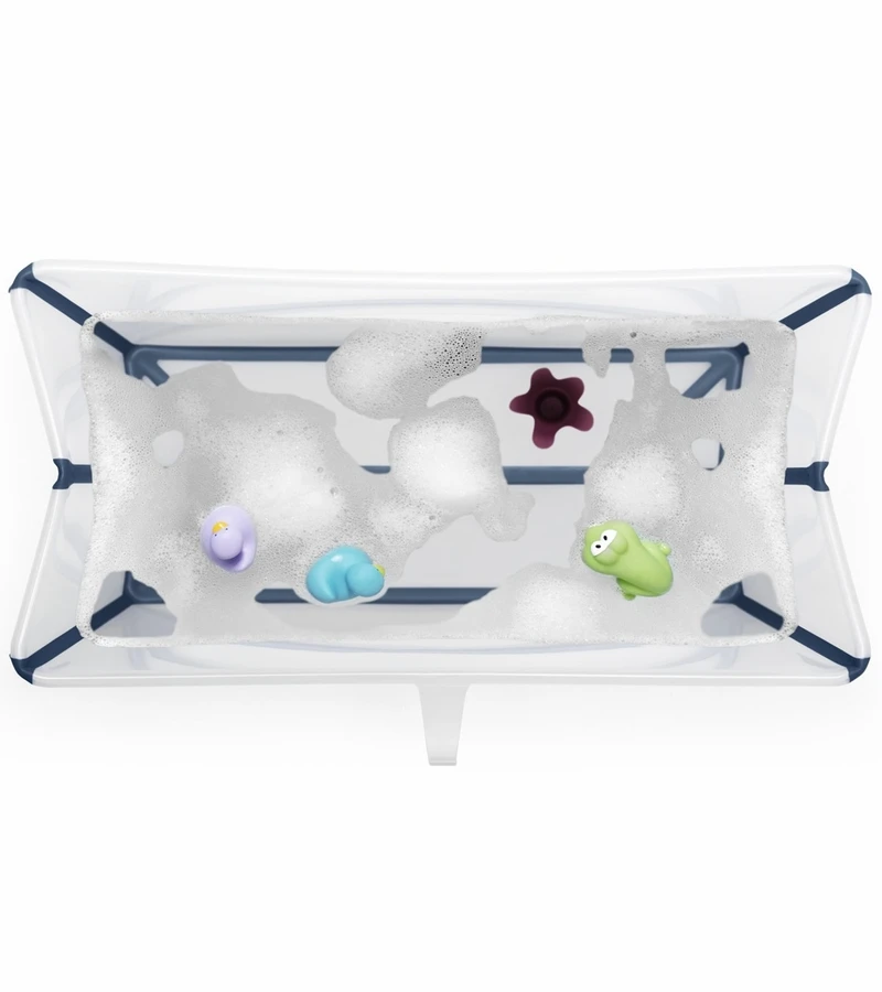 Stokke Flexi Bath Heat Sensitive - Transparent Blue 6 Stokke Flexi Bath Heat Sensitive - Transparent Blue - Image 4