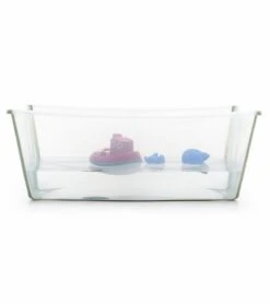 Stokke Flexi Bath Heat Sensitive - Transparent Green -Little Unicorn Store stokke flexi bath heat sensitive transparent green 161