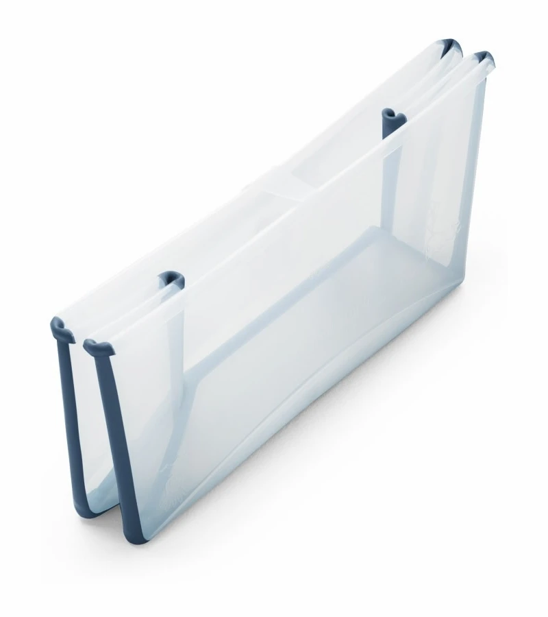 Stokke Flexi Bath Heat Sensitive Tub + Newborn Support - Transparent Blue 4 Stokke Flexi Bath Heat Sensitive Tub + Newborn Support - Transparent Blue - Image 2