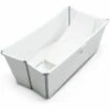 Stokke Flexi Bath Heat Sensitive Tub + Newborn Support - White 1 Stokke Flexi Bath Heat Sensitive Tub + Newborn Support - White -Little Unicorn Store stokke flexi bath heat sensitive tub newborn support white 124