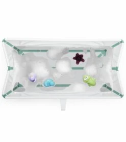Stokke Flexi Bath Heat Sensitive - White Aqua 10 Stokke Flexi Bath Heat Sensitive - White Aqua -Little Unicorn Store stokke flexi bath heat sensitive white aqua 134
