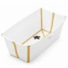 Stokke Flexi Bath Heat Sensitive - White/Yellow 1 Stokke Flexi Bath Heat Sensitive - White/Yellow -Little Unicorn Store stokke flexi bath heat sensitive white yellow 103