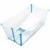 Stokke Flexi Bath & Newborn Support - Transparent 2 Stokke Flexi Bath & Newborn Support - Transparent -Little Unicorn Store stokke flexi bath newborn support transparent 111