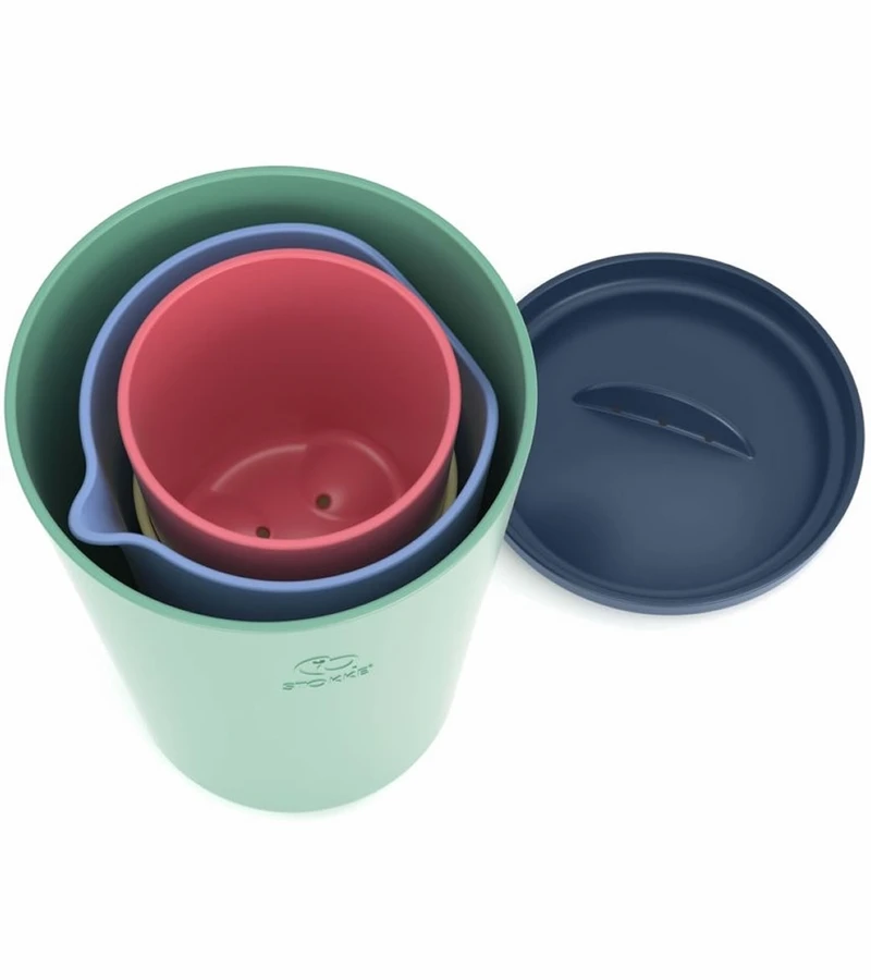 Stokke Flexi Bath Toy Cups - Multi 5 Stokke Flexi Bath Toy Cups - Multi - Image 3