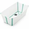 Stokke Flexi Bath - White Aqua 2 Stokke Flexi Bath - White Aqua -Little Unicorn Store stokke flexi bath white aqua 101
