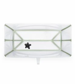 Stokke Flexi Bath X-Large Heat Sensitive - Transparent Green -Little Unicorn Store stokke flexi bath x large heat sensitive transparent green 127