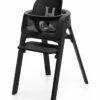 Stokke Steps High Chair - Black/Black 1 Stokke Steps High Chair - Black/Black -Little Unicorn Store stokke steps high chair black black 73