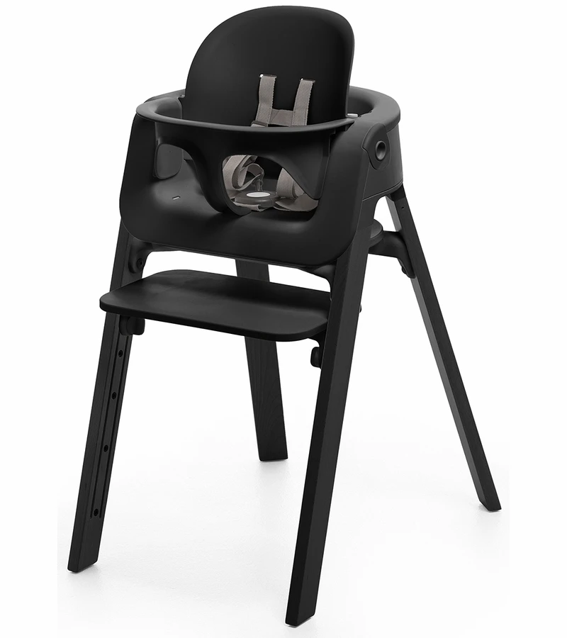 Stokke Steps High Chair - Black/Black 3 Stokke Steps High Chair - Black/Black