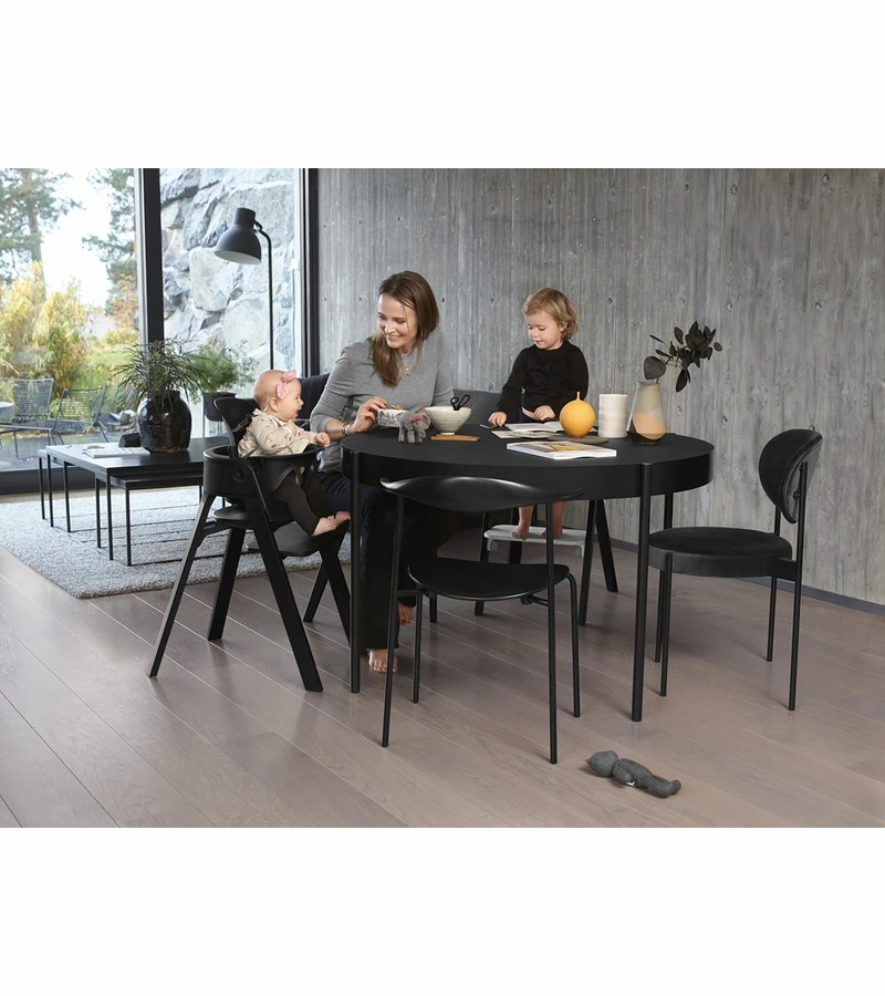 Stokke Steps High Chair - Black/Black 4 Stokke Steps High Chair - Black/Black - Image 2